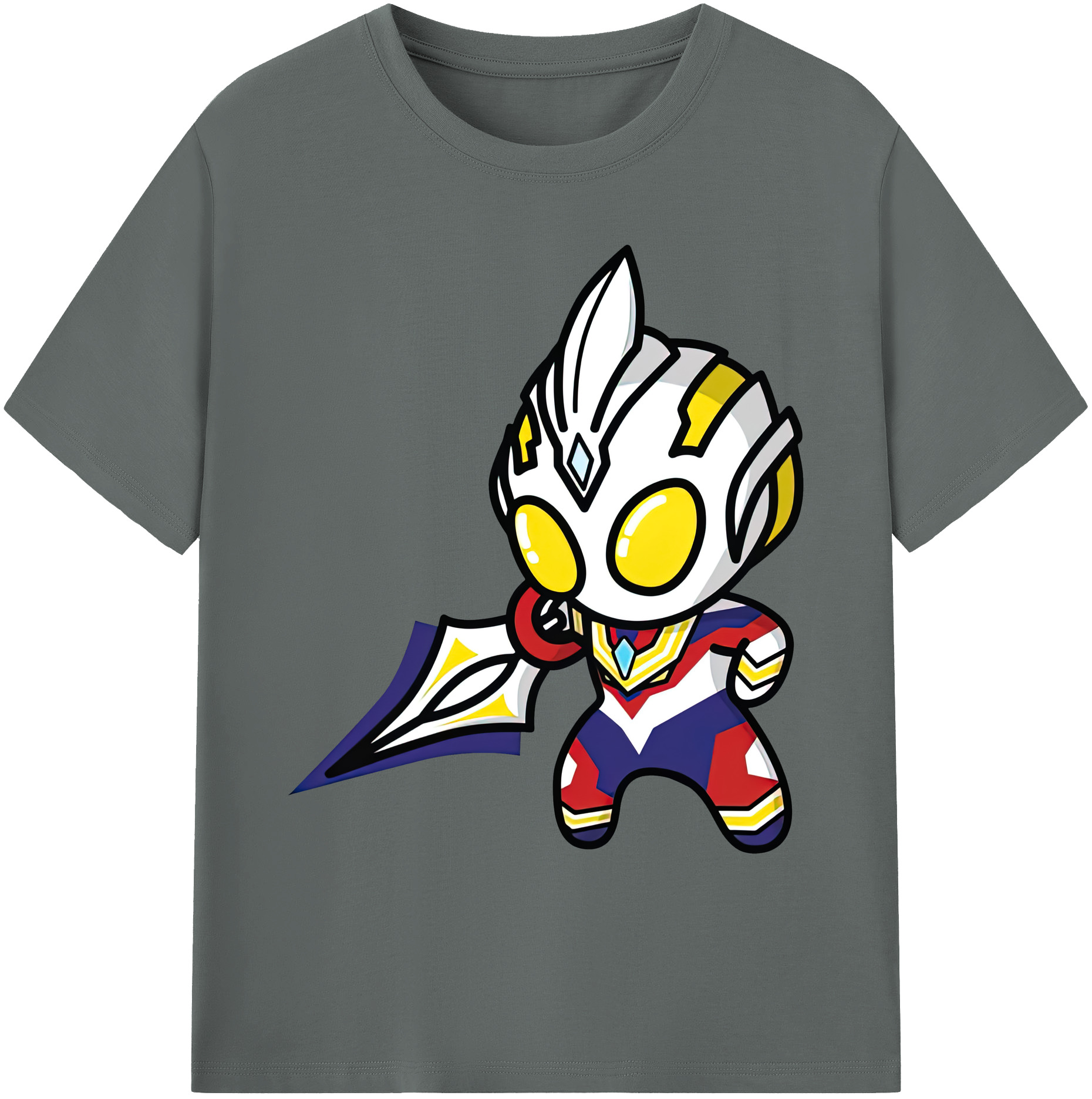 （画像用） ウルトラマン Ultraman 綿100％ メンズ半袖Tシャツ｜肌触りやわらか＆通気性